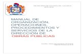 MANUAL DE ORGANIZACIÓN, OPERACIONES, PROCEDIMIENTOS Y ... · 2015-2018 MANUAL DE ORGANIZACIÓN, OPERACIONES, PROCEDIMIENTOS Y ... SECRETARIAS AREA: Municipio de Juchilán, Jalisco.