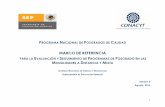 MARCO DE REFERENCIA E S POSGRADO EN LAS M D M2006-2012.conacyt.gob.mx/.../Marco_Referencia_No-Escolarizada.pdf · mixta, ha sido elaborado tomando en cuenta las aportaciones de los