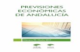 PREVISIONES ECONÓMICAS DE ANDALUCÍA - … · En esta línea se enmarca la presente publicación, Previsiones Económicas de Andalucía, que alcanza su número 90. Este documento,