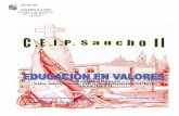 Teléfono: 980 52 58 49 - C.E.I.P. Sancho IIceipsanchoii.centros.educa.jcyl.es/sitio/upload/diptico_dia... · estos valores tan importantes en nuestra vida. ... sobre los alimentos