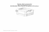 Guía del usuario de la impresora KODAK DL2100 Duplex Printerresources.kodak.com/support/.../2100/4J7088_DL2100_UG_lo-res_es-es.pdf · cualquier riesgo de descarga. No retuerza, ...