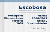 PREVENCION DE LAVADO DE DINERO Fiscales 2007.pdf · •Se elimina la exclusión de pasivos por créditos ... Según ejemplo, ... autodeterminados, espontáneos y por