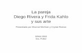 La pareja Diego Rivera y Frida Kahlo y sus artemypages.valdosta.edu/bpotter/Documentos/Ramos-Group-Spanish... · Frida Kahlo • Nació en el seis de julio de mil novecientos siete