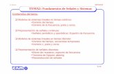 J.L.Huertas SETI-03-04 TEMA2: Fundamentos de Señales y ...rafael/SETI/SETI_03_04_transp_Tema_02.pdf · Ejemplo de Tabla de Transformadas de Laplace: Transformada de Laplace. J.L.Huertas