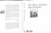 N Q.I ethos, destino · Primera edición, 1996 Segunda reimpresión, 2007 González Valenzuela, Juliana El ethos, destino del hombre / Juliana González. - México: FCE, FFyL, UNAM,