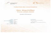 Ser Bachiller - evaluacion.gob.ec · informe con los resultados de su institución en la evaluación Ser Bachiller ciclo 2015-2016, este brinda un panorama general del logro académico