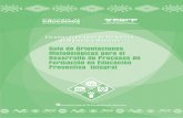 Guía de Orientaciones Metodológicas para el Desarrollo de ... · Los círculos de reflexión para la prevención y la pecera de la comunidad ...