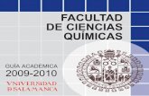 GUÍA ACADÉMICA 2009-2010 - campus.usal.escampus.usal.es/~guias2009/guiaspdf/2009-2010/Ciencias_Quimicas.pdf · Los profesores de la Facultad de Ciencias, o bien se trasladan a otras