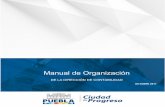 Manual de Organización - Iniciogobiernoabierto.pueblacapital.gob.mx/transparencia_file/tesoreria/... · observar lo dispuesto en el mismo se alcanzará el objetivo institucional.