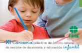 Convenio colectivo de ámbito estatal de centros de ... · vados de Educación Infantil no integrados, Preescolar no integrados y Parvularios no integrados, cualesquiera que sea la
