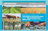 Bases para el Ordenamiento del Territorio Rural Argentino · indicadores que permiten diferenciar ecorregiones a la hora de generar proyectos y planes de OTR. Se definieron seis ecorregiones