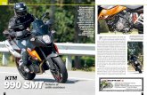 KTM 990 SMT - La Revista De Motos · Con un cielo azul y muchas curvas esperándo-nos, pusimos en marcha el V2, que desde el primer momento nos enamoró con su sonido, un ronco y