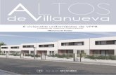 8 viviendas unifamiliares de VPPBaltosdevillanueva.gruporiofrio.com/wp-content/uploads/2017/10/D... · · Lucernario sobre salón con perfilería autoportante de aluminio lacado con