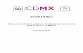 SISTEMA DE MICROSIMULACIÓN DE EMISIONES …data.sedema.cdmx.gob.mx/licitaciones/pdf/2016/ANEXO-TECNICO-LPN-33... · las emisiones de la flota vehicular de la Ciudad de México. IV.