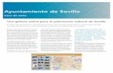 Ayuntamiento de Sevilla - ficheros.esri.esficheros.esri.es/archivos/casos-exito/ayto_sevilla.pdf · una aplicación de fácil uso, vistosa y que por la tecnología que usa, llega