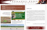 Lima, Perú - Dirección y edición: FaunaVet-PERÚ SAC N° 11 ... · monitoreo de la ubicación y distribución de estas aves ... Asesoría en el diseño y mejoramiento de instalaciones