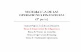 MATEMATICA DE LAS OPERACIONES FINANCIERAS (2 2/diapositivas tema 2 curso...  Ahora bien, al tratarse