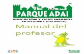 Manual del profesor - Proyecto ADAI – Educación en Valoresproyectoadai.com/wp-content/uploads/pdf/Manual_Profesorado_Parque... · Max, el conejo gigante 9.3. El pelo de los ponis