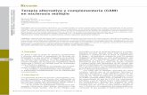 Terapia alternativa y complementaria (CAM) en esclerosis ...temp.revistaesclerosis.es/pdf/partes/v1_9dic08_3.pdf · 13 2 REVISTA ESPAÑOLA DE ESCLEROSIS MÚLTIPLE Nº 9 - Diciembre