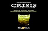 CRISIS - Evolución Centro de Estudios Avanzados Crisis.pdf · es común que las empresas tengan la tendencia a aña- ... Ulrich Beck denomina “La Sociedad del Riesgo Global”,