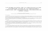 LA POBLACIÓN DE LA PROVINCIA DE OURENSE ANTE EL …minius.webs.uvigo.es/docs/11/art13.pdf · Creación de la Fiscalía de Tasas (ley de 30-9-40). ... provinciales de la CAT -auténticos