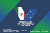 Modernización del Acuerdo Global Unión Europea Mexico · aumentado un 148 % desde la entrada en vigor del actual acuerdo comercial UE-México en 2000. ¿ Por qué un nuevo acuerdo