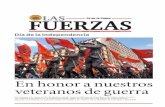 Cortesía EL TIEMPO En honor a nuestros veteranos de guerracgfm.mil.co/wp-content/uploads/2017/05/24-Las-Fuerzas-2013.pdf · sus veteranos de guerra en el tradicional desfile militar