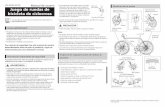 Manual de usuario Juego de ruedas de Cable de …si.shimano.com/pdfs/um/UM-4RA0A-002-00-SPA.pdf• •Este juego de ruedas se ha diseñado para el ciclismo de ocio. No utilice estas