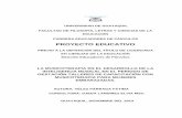 PROYECTO EDUCATIVOrepositorio.ug.edu.ec/bitstream/redug/22351/1/Vélez Párraga... · Ciencias de la Educación Especialización en Literatura y Español, ... Bibliografía general