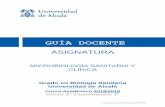 ASIGNATURA · de interpretación de pruebas y resultados analíticos se ... (2016). “Compendio de Microbiología”. 2ª ed. Editorial Elseiver. 9. Engleberg, N.C., DiRita, V ...