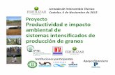 Castelar, 6 Noviembre 2012 Proyecto Productividad e impacto …lacs.ipni.net/ipniweb/region/lacs.nsf/0... · 2013-10-02 · impacto ambiental, en ensayos a largo plazo bajo ambientes
