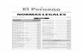 Publicacion Oficial - Diario Oficial El Peruano · R.S. N° 055-2015-RE.- Dejan sin efecto la R.S. N° 053-2015-RE 550073 R.M. N° 0236/RE-2015.- Designan representantes del ... Disponen