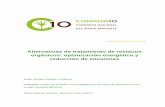 Alternativas de tratamiento de residuos orgánicos ... 2010/1335416342.pdf · Por lo tanto, el tratamiento por biometanización en condiciones de alta concentración de sólidos puede