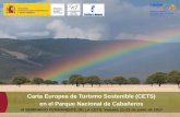 Presentación de PowerPoint · Carta Europea de Turismo Sostenible (CETS) en el Parque Nacional de Cabañeros VI SEMINARIO PERMANENTE DE LA CETS. Valsaín, 21-23 de junio de 2017