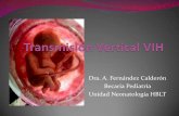 Dra. A. Fernández Calderón Becaria Pediatría Unidad ...manuelosses.cl/BNN/docencia/3VIH Neo.pdf · Control poli ARO ... Mayor duración profilaxis ARV antes del parto es más eficaz
