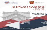 DIPLOMADOS -2018 · • Módulo V: Responsabilidad penal de las personas jurídicas y prevención de delitos (20 y 21 de julio). • Módulo VI: ... diplomado.derecho@pucv.cl 5 |