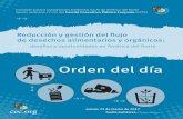 Reducción y gestión del flujo de desechos alimentarios y orgánicos · JPAC 2016 Jueves 23 de marzo de 2017 Tuxtla Gutiérrez, Chiapas, México desafíos y oportunidades en América