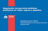 Regulación de servicios públicos sanitarios en Chile ... · comparten nuevas estrategias para acercarse a los clientes. Consultas en la SISS aumentaron un 21,2% en los ... las empresas