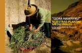 “QORA HAMPIYKU” NUESTRAS PLANTAS MEDICINALES Librito Pitumarca A5... · Introducción Las plantas y los animales juegan un rol muy importante en la salud de los pobladores del