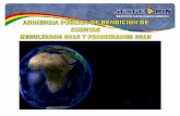 Presentación de PowerPoint - sergeomin.gob.bo · mineras de La Paz, Oruro, Potosí y Cochabamba. Capacitación técnica a 11 cooperativas ... 1 Mapa de amenazas de Capinota 1 Mapa