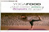 YOGAFOOD ¿Qué comer antes g después de yoga? DOS RE …servidor.edicionesurano.com/i_prensa/6971/Yoga FIT.pdf · -SIP supod ant) sel I-JD fi 'auodap Jempejd ap sandsap fi Sall-je