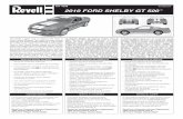 12 2010 FORD SHELBY GT 500 - manuals.hobbico.commanuals.hobbico.com/rmx/85-4938.pdf · 2010 FORD SHELBY GT 500™ ... La lechosidad que puede aparecer es para una mejor adhesión