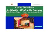 Revista Electrónica de Difusión y Divulgación Educativa · quina con calle Tikal col. Maya, Tuxtla Gutié- ... los resultados de una profunda investigación realizada sobre la