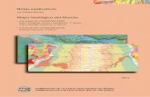 Mapa Geológico del Mundo - CCGM Explicativas_web.pdf · Mapa Geológico del Mundo ... (10˜) es Ga (de giga-annum, apelación o˚cial de las instancias geológicas internacionales).