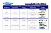 CATÁLOGO DE ANTIVIBRANTES FORD - Distribuidora Cesar ...districesar.com/catalogos_pdf/catalogo-antivibrantes-hutchinson.pdf · Soporte de motor 1.6 16v (K4M) 597187 6001548160 SANDERO