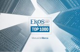 Manual de Marca - ekosnegocios.com EKOS Empresas TOP.pdf · Este manual reúne las herramientas básicas para el correcto uso y aplicación gráfica de la marca EKOS EMPRESAS TOP.