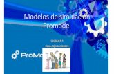 Modelos de simulación Promodel - administradorjorgevelcas · Seleccionar gráfico acorde a la entidad que se desplazará por el sistema, así como cambiar de nombre (inspector a