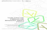 TABLERO DE FIBRAS DE MADERA (MDF) FINSA - Materiales …materiales.gbce.es/wp-content/uploads/2017/06/PMGBCe_MDF_FINSA.pdf · Cuenta con: Una DAP genérica, con productos con certificación