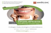 Colegio Odontológico Colombiano - unicoc.edu.co · Perfil del aspirante Los egresados de odontología en Unicoc ocupan un papel preponderante que los caracteriza por su calidad,