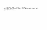 ThinkPad X61 Guía de servicio y de resolución de problemasps-2.kev009.com/pccbbs/mobiles_pdf/42x3501.pdf · PC-Doctor desde la partición de servicio.15 Resolución de problemas.....15